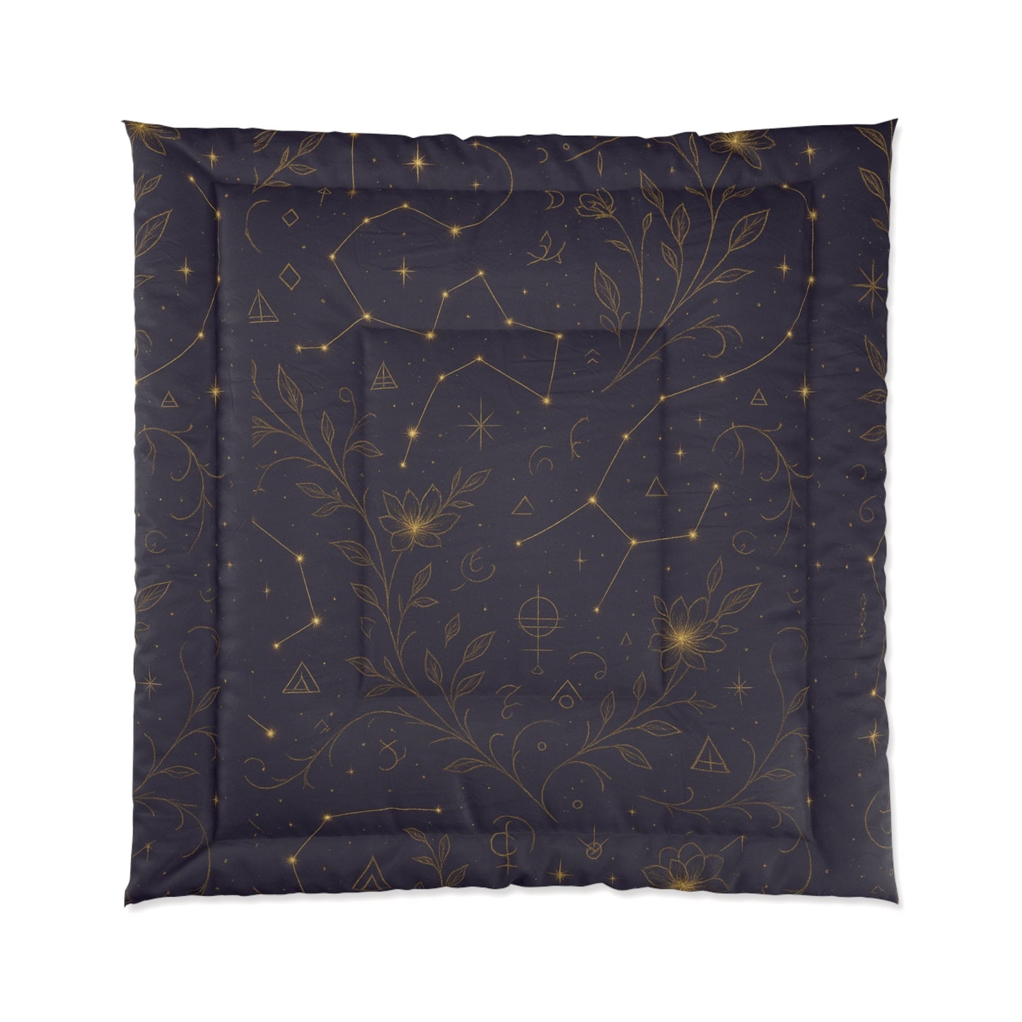 Zarias Midnight Dream Comforter Set Celestial Galaxy Bedding for Teen Girls | Gifted Glitch Character Bedspread | Soft Mystic Linens