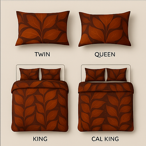 🌙 Autumn Leaves Celestial Duvet Cover – Cozy Fall Bedding | CelestialLinens™