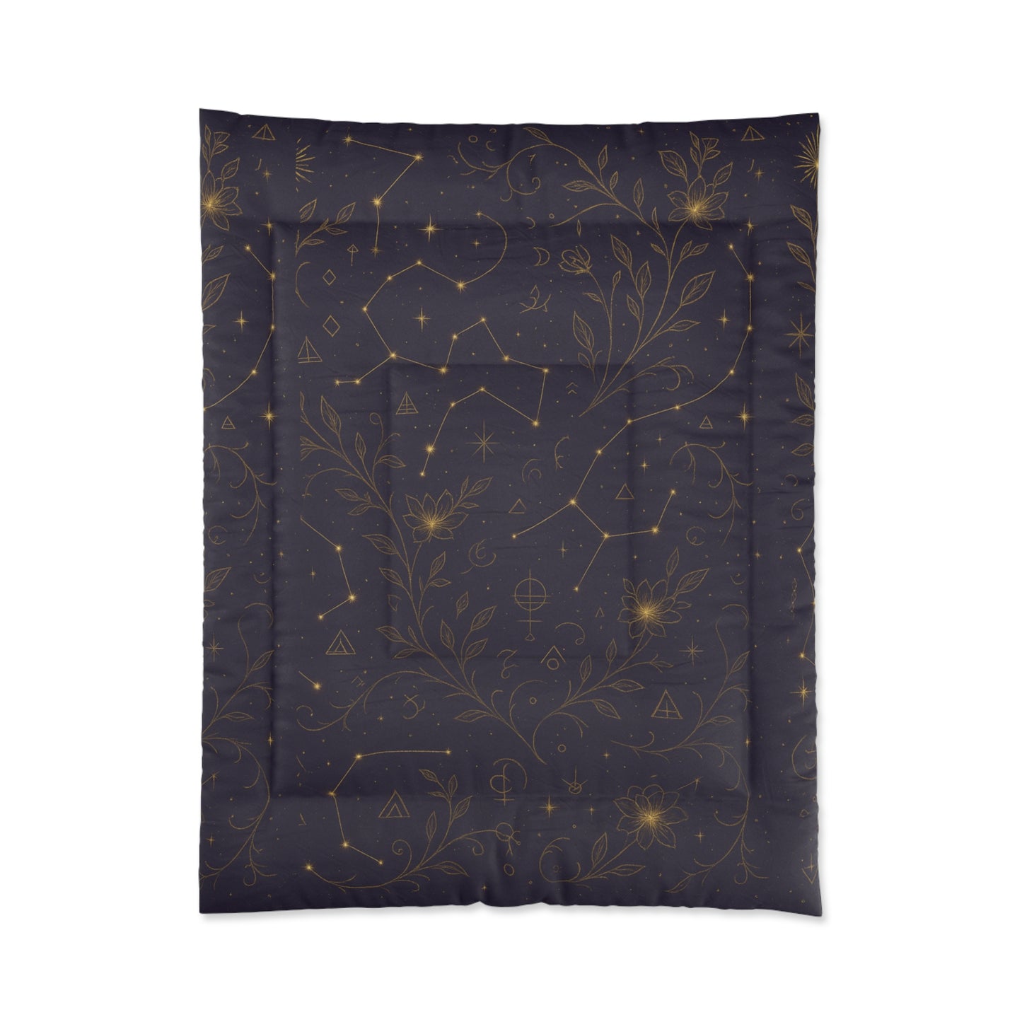 Zarias Midnight Dream Comforter Set  Celestial Galaxy Bedding for Teen Girls | Gifted Glitch Character Bedspread | Soft Mystic Linens