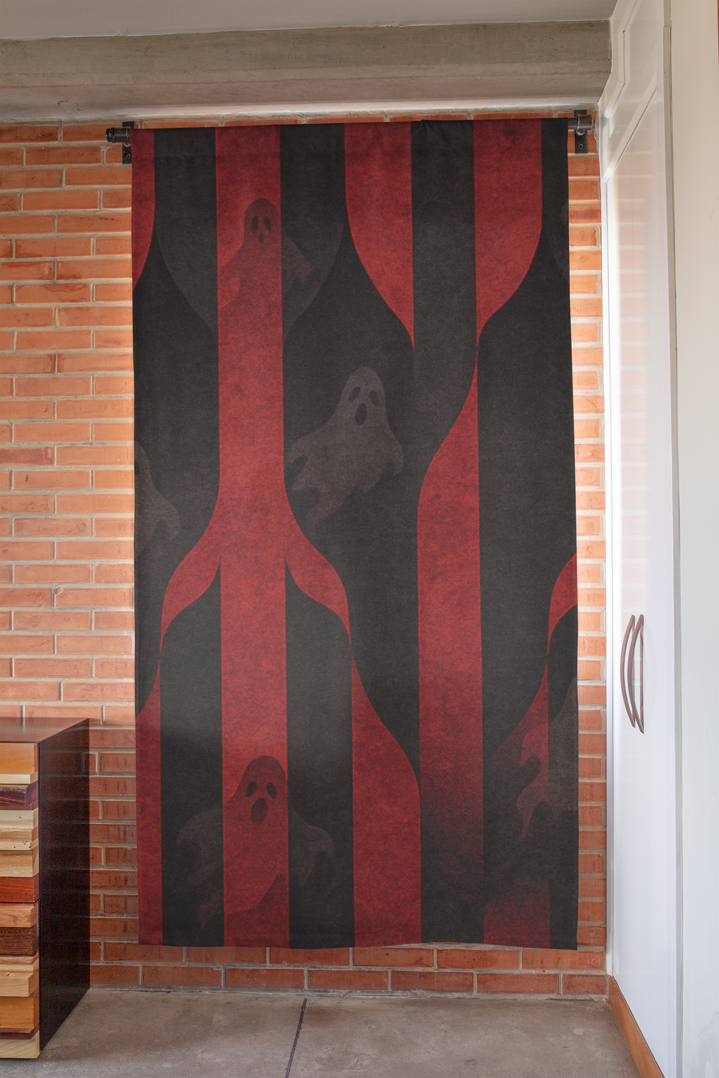 Carnival of Shadows™ Complete Luxury Gothic Bedroom Set – Haunted Duvet, Sheets, Curtains & Rug