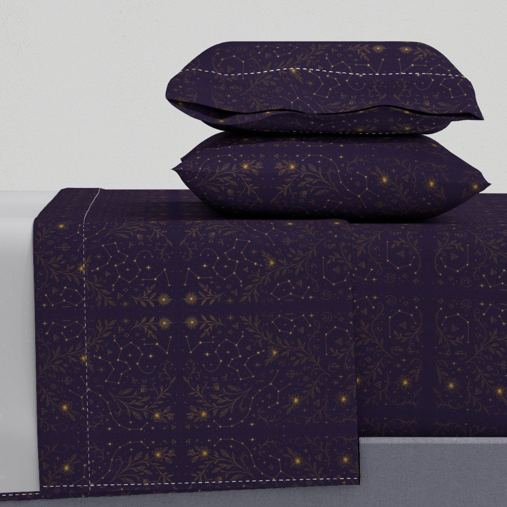 Zaria’s Midnight Dream Sheets – Luxury Cotton Sateen Sheet Set